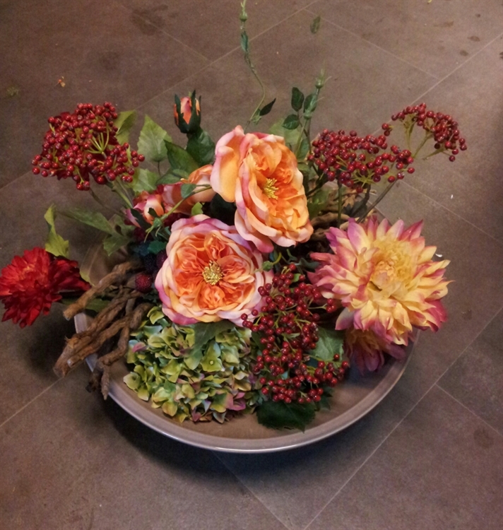 Zijden Arrangement in schaal