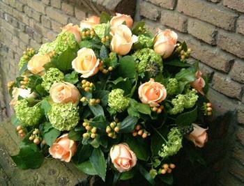  NR 8  ZALM ROZEN, HYPERICUM,VIBURNUM EN DIV. BIJMATERIALEN