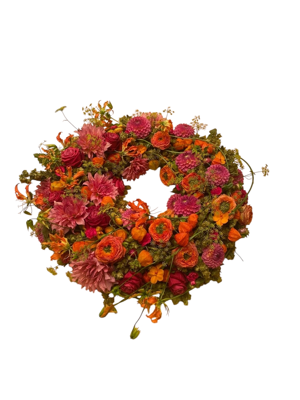 Anjourkrans avondrood