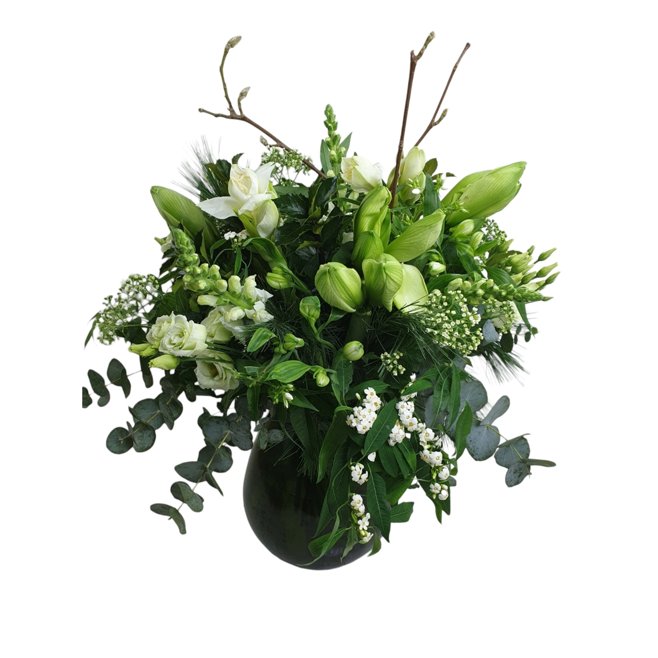 Amaryllis boeket wit