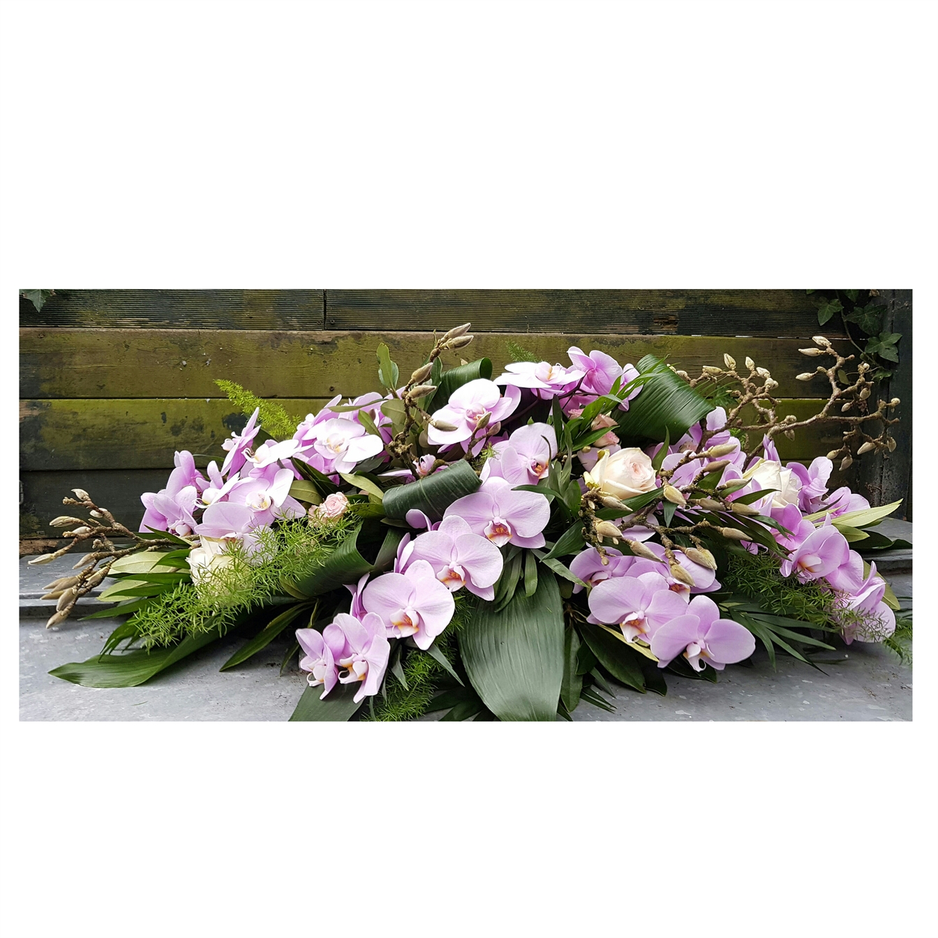 Afscheidsstuk orchideeen