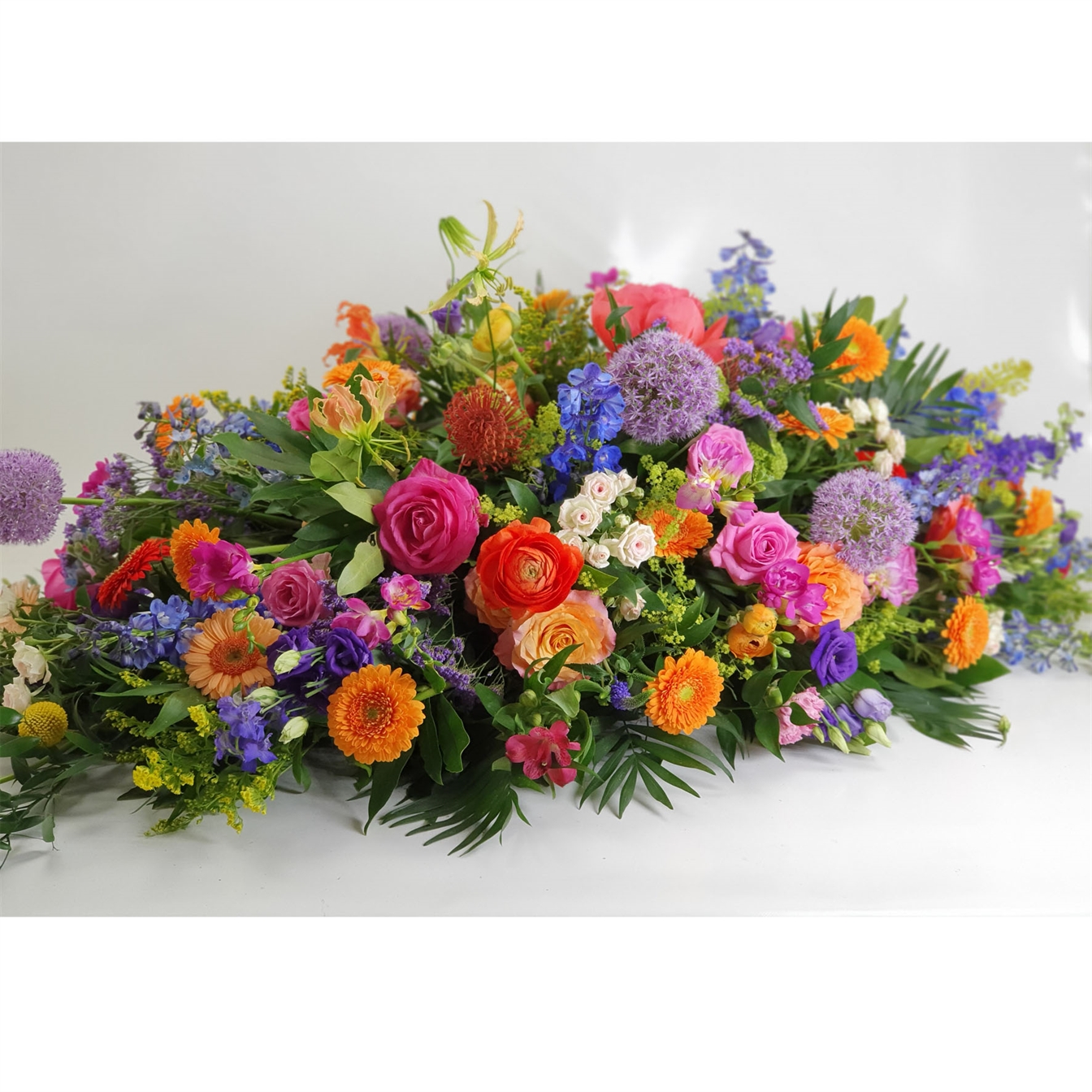 Blz 18 Ovaal Bont gemengd afscheidsstuk