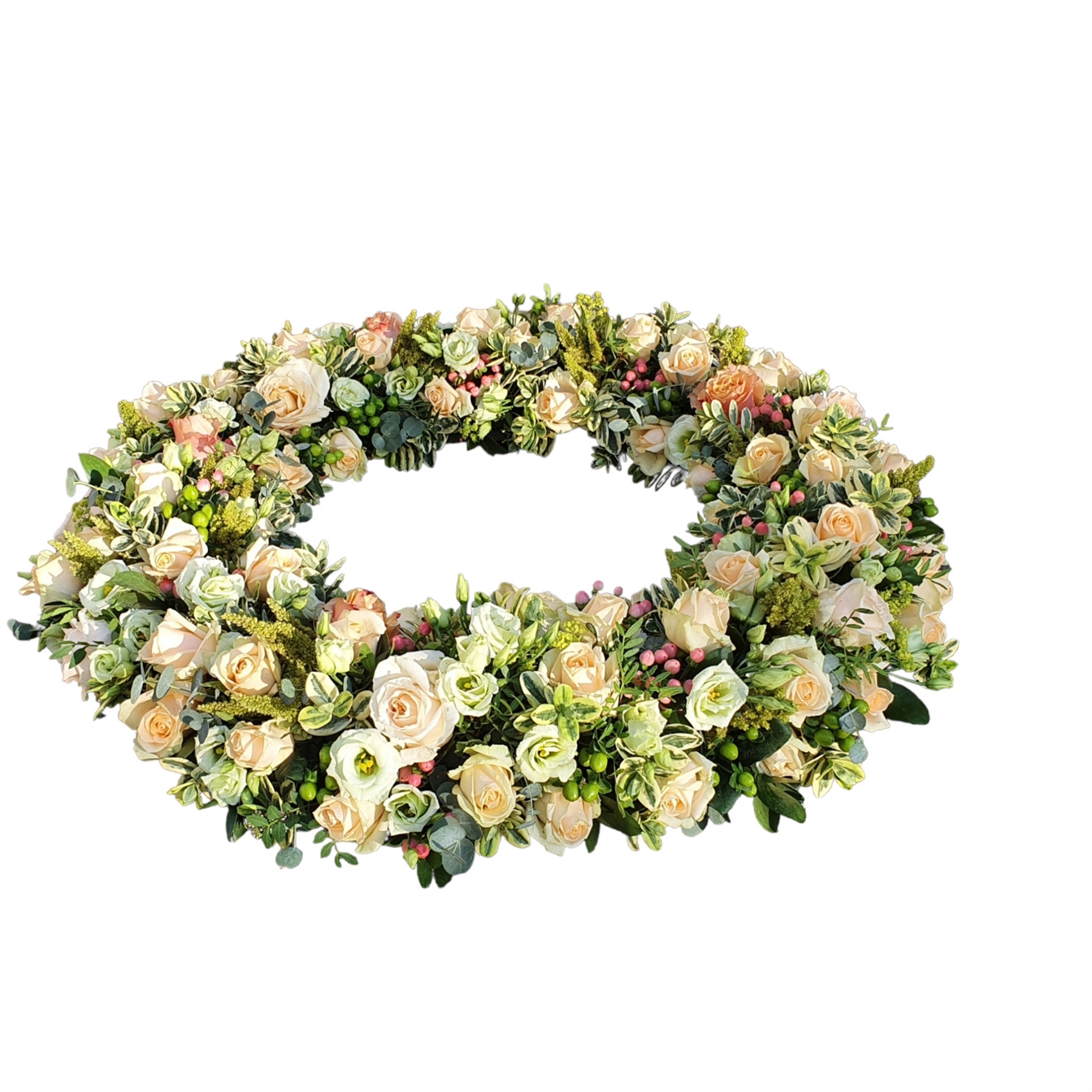 Blz.35 C Bloemenkrans anjour