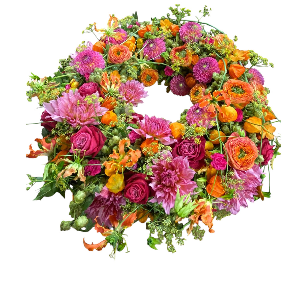 Blz. 35 B Bloemenkrans anjour