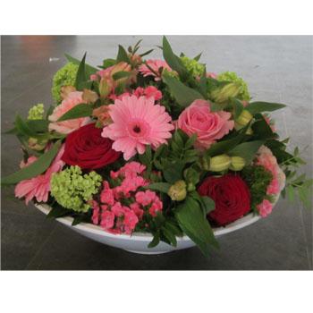 Biedermeier roze